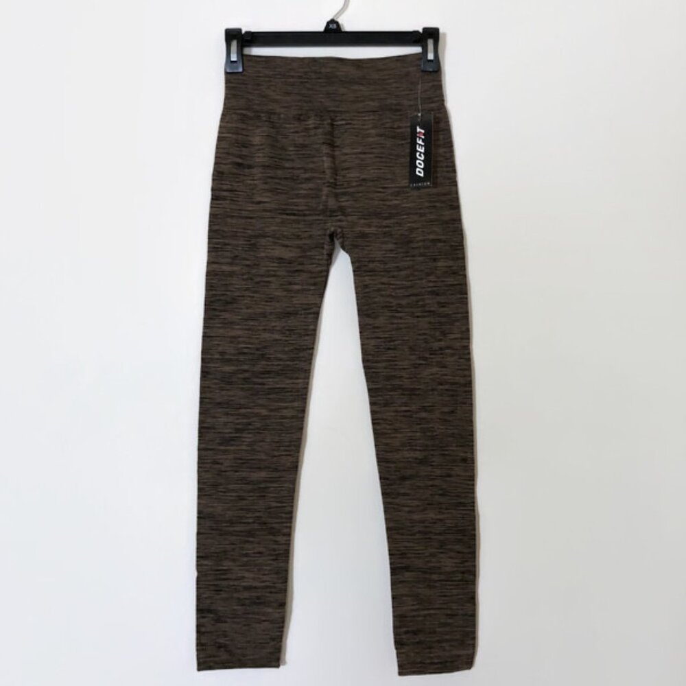 Elastic waist athletic leggings